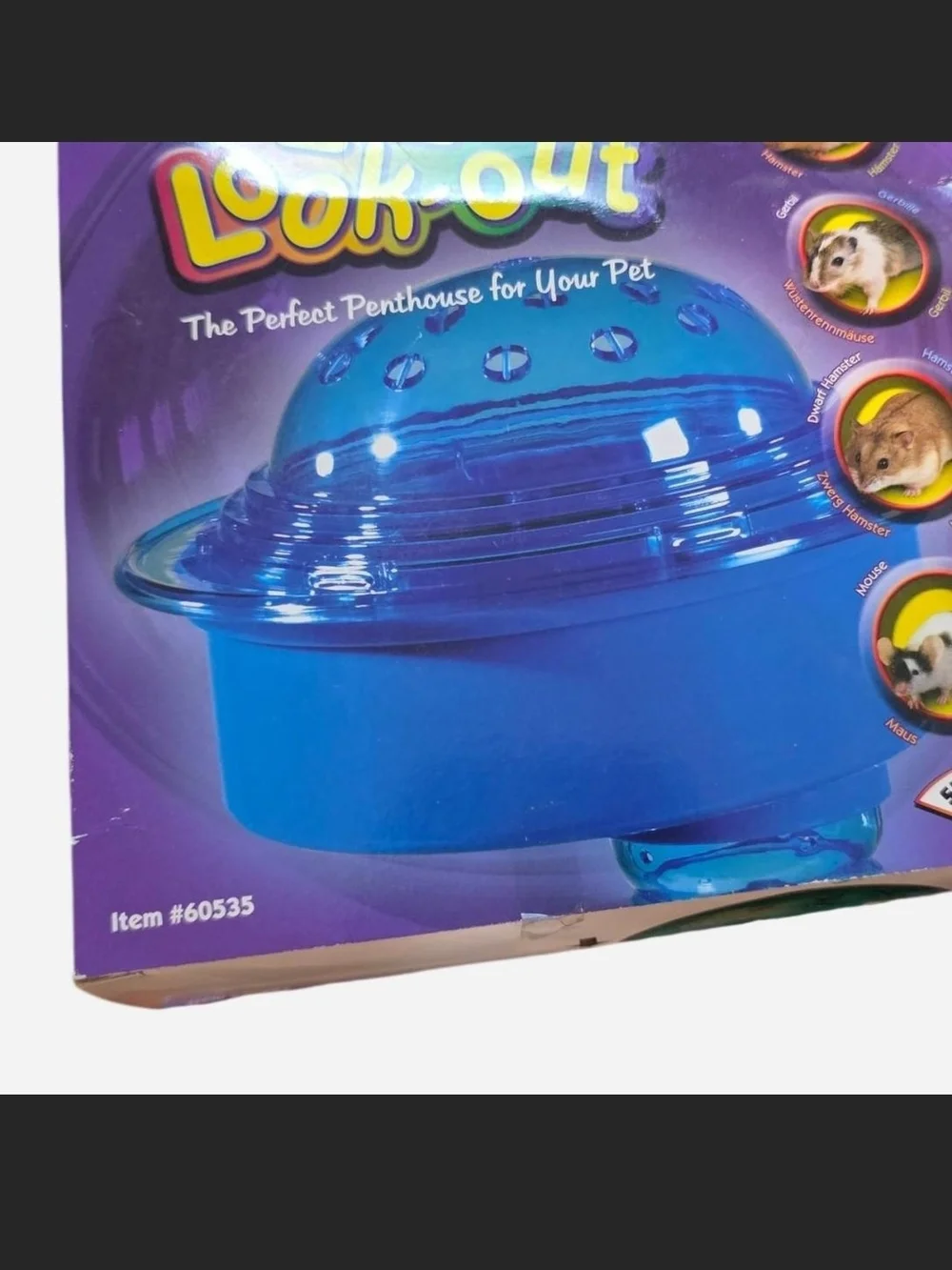 Colorful Plastic Hamster Tunnel Set 7 Pc